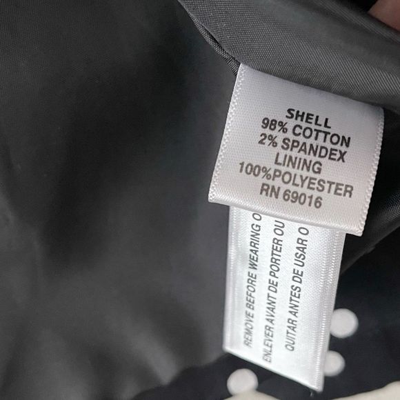 Studio Work Black and White Polka Dot Zip Jacket - Picture 5 of 6